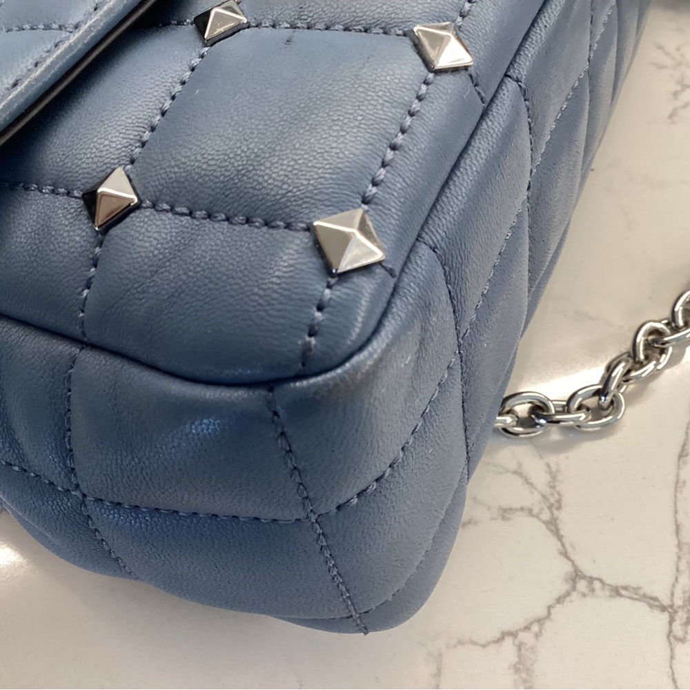 Michael Kors Large ‘Soho’ Studded, Quilted Bag Leather with - Picture 8 of 16